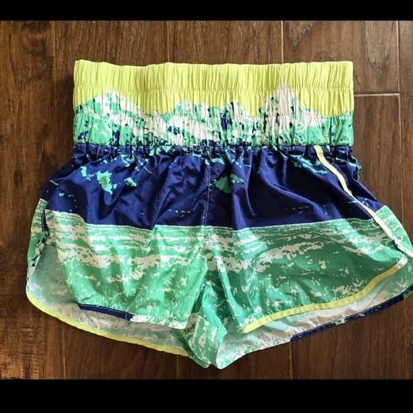 Free People FP Movement The Way Home High Waist Shorts Pink Size XL Athletic - Picture 1 of 7